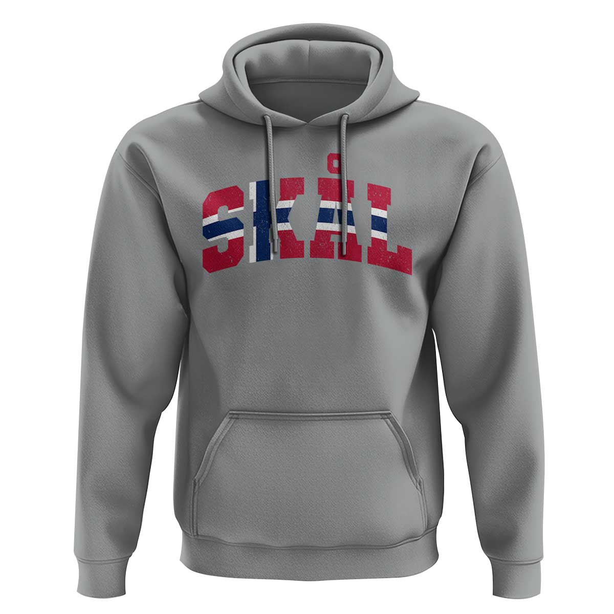 Skal Norway Flag Hoodie Vintage Cheers Norwegian Sayings Viking Heritage Scandinavian Graphic