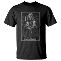 La Llorona T Shirt Tarot Card Horror Death Occult Mexican Folklore Halloween - Wonder Print Shop