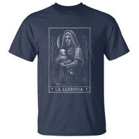 La Llorona T Shirt Tarot Card Horror Death Occult Mexican Folklore Halloween - Wonder Print Shop