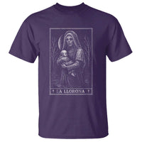 La Llorona T Shirt Tarot Card Horror Death Occult Mexican Folklore Halloween - Wonder Print Shop