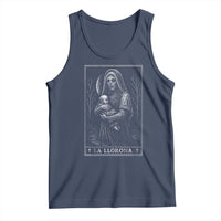 La Llorona Tank Top Tarot Card Horror Death Occult Mexican Folklore Halloween - Wonder Print Shop