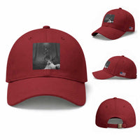 Cat Selfie With Wendigo Baseball Cap Horror Halloween Funny Cat Gifts
