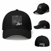 Cat Selfie With Wendigo Baseball Cap Horror Halloween Funny Cat Gifts