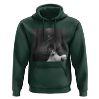 Cat Selfie With Wendigo Hoodie Horror Halloween Funny Cat Gifts