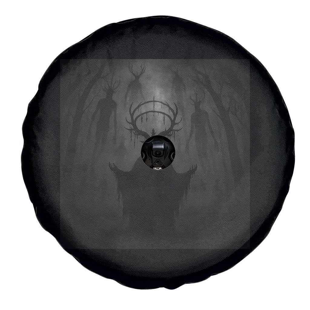 Wendigo Spare Tire Cover Gothic Horror Forest Demon Cryptid Occult Dark Fantasy - Wonder Print Shop