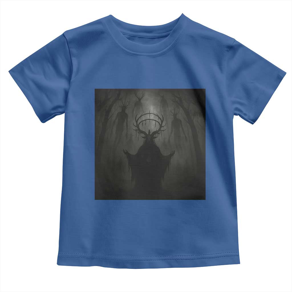 Wendigo Toddler T Shirt Gothic Horror Forest Demon Cryptid Occult Dark Fantasy - Wonder Print Shop