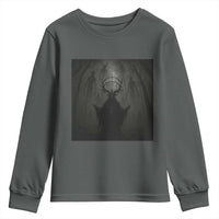 Wendigo Youth Sweatshirt Gothic Horror Forest Demon Cryptid Occult Dark Fantasy - Wonder Print Shop