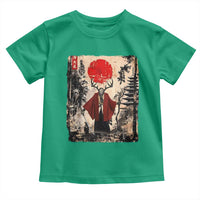 Samurai Wendigo Toddler T Shirt Japanese Vintage Graphic Ukiyo-e Art Funny Dark Fantasy - Wonder Print Shop