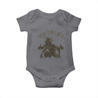 Wendigo Baby Onesie Horror Cryptid Occult Dark Fantasy - Wonder Print Shop