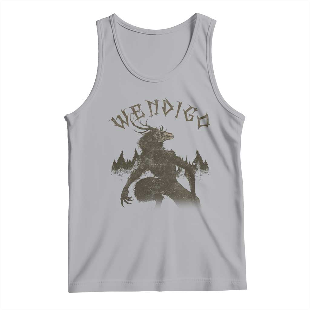 Wendigo Tank Top Horror Cryptid Occult Dark Fantasy - Wonder Print Shop