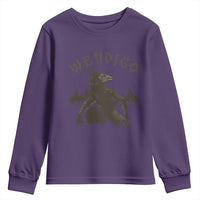 Wendigo Youth Sweatshirt Horror Cryptid Occult Dark Fantasy - Wonder Print Shop