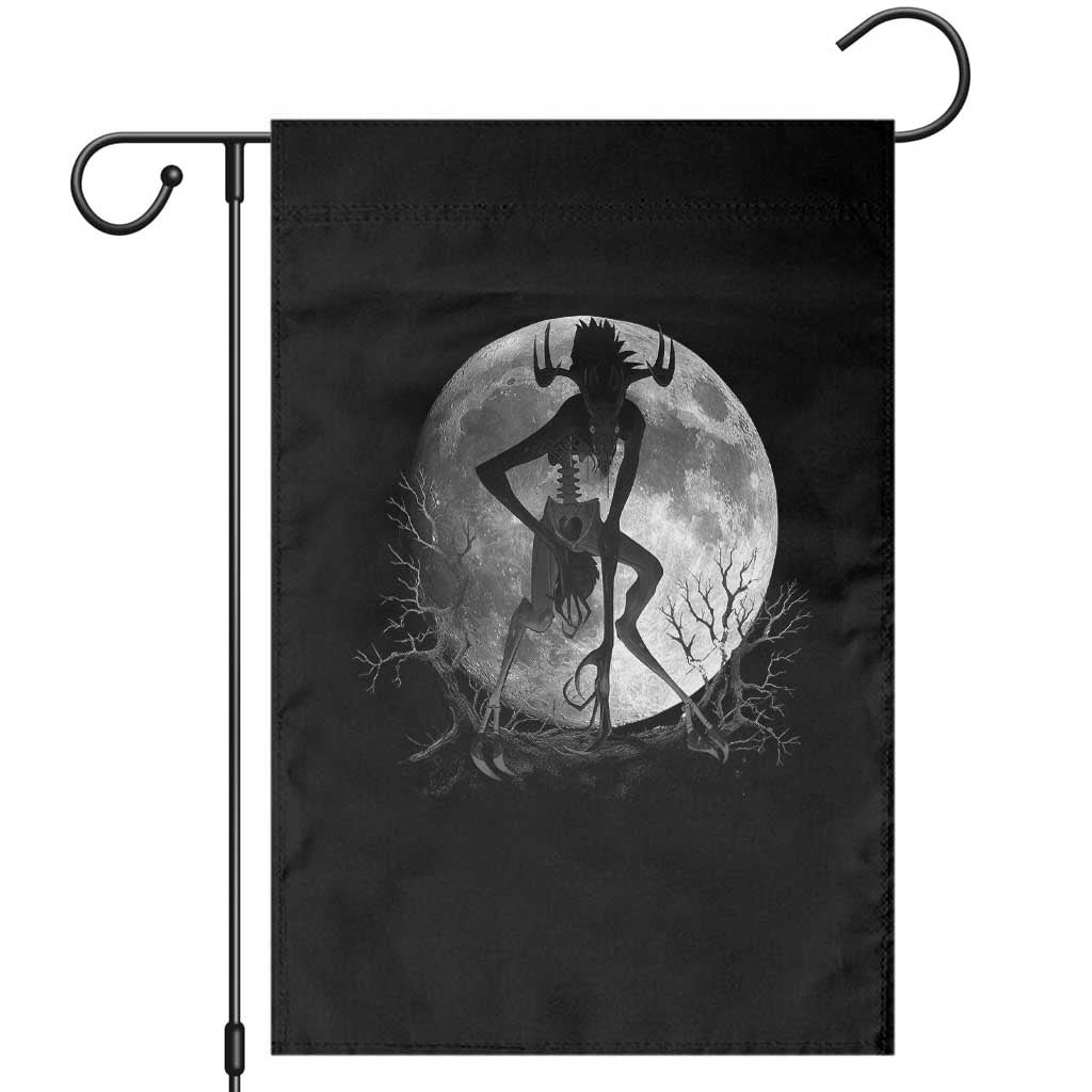 Wendigo Garden Flag Cryptid Horror Moon Mythical Creature Halloween - Wonder Print Shop