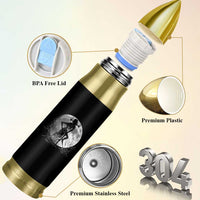 Wendigo Bullet Tumbler Cryptid Horror Moon Mythical Creature Halloween - Wonder Print Shop