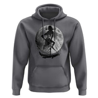 Wendigo Hoodie Cryptid Horror Moon Mythical Creature Halloween - Wonder Print Shop