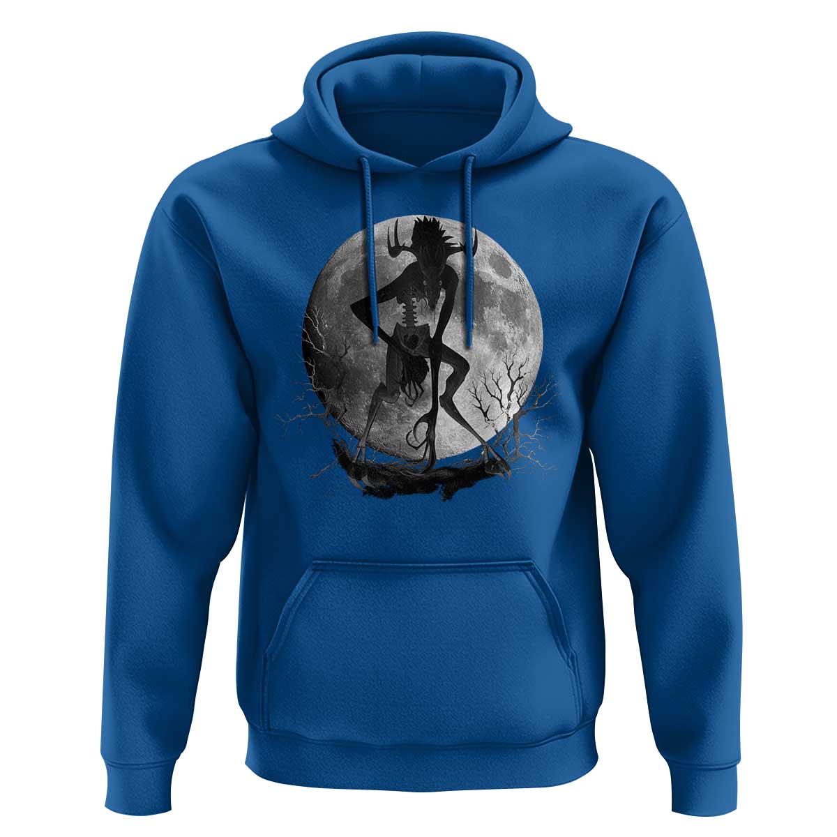 Wendigo Hoodie Cryptid Horror Moon Mythical Creature Halloween - Wonder Print Shop