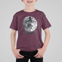 Wendigo T Shirt For Kid Cryptid Horror Moon Mythical Creature Halloween - Wonder Print Shop