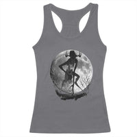Wendigo Racerback Tank Top Cryptid Horror Moon Mythical Creature Halloween - Wonder Print Shop