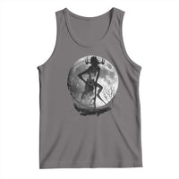 Wendigo Tank Top Cryptid Horror Moon Mythical Creature Halloween - Wonder Print Shop