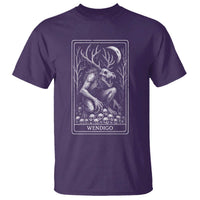 Wendigo T Shirt Tarot Card Horror Cryptid Occult Dark Fantasy - Wonder Print Shop