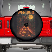 Wendigo Spare Tire Cover Halloween Cryptid Horror Mythical Creature - Wonder Print Shop