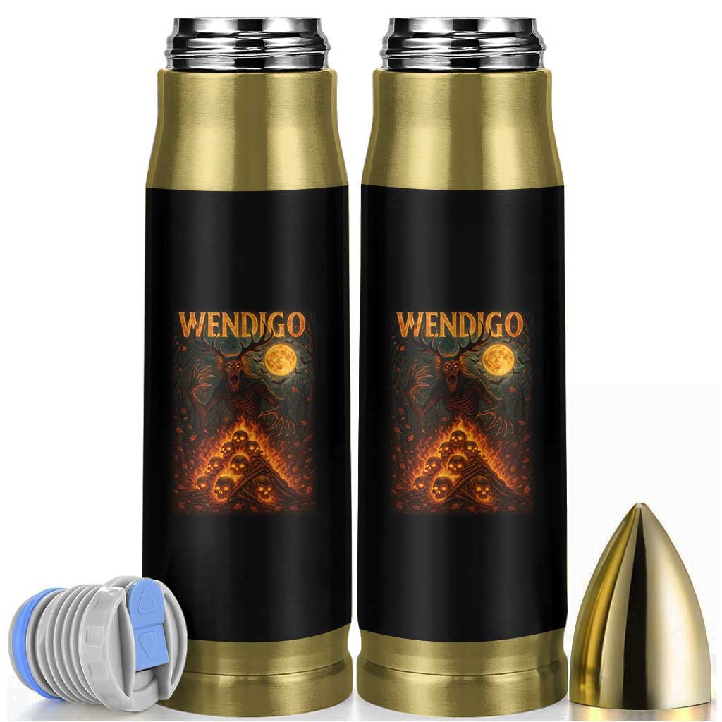 Wendigo Bullet Tumbler Halloween Cryptid Horror Mythical Creature - Wonder Print Shop