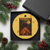 Wendigo Ceramic Ornament Halloween Cryptid Horror Mythical Creature - Wonder Print Shop