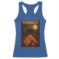 Wendigo Racerback Tank Top Halloween Cryptid Horror Mythical Creature - Wonder Print Shop