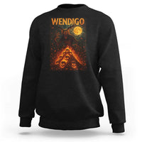 Wendigo Sweatshirt Halloween Cryptid Horror Mythical Creature - Wonder Print Shop