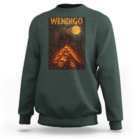 Wendigo Sweatshirt Halloween Cryptid Horror Mythical Creature - Wonder Print Shop