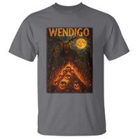 Wendigo T Shirt Halloween Cryptid Horror Mythical Creature - Wonder Print Shop