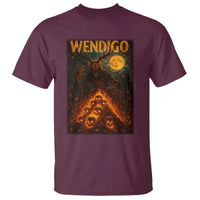 Wendigo T Shirt Halloween Cryptid Horror Mythical Creature - Wonder Print Shop