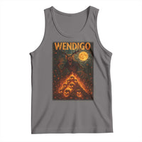 Wendigo Tank Top Halloween Cryptid Horror Mythical Creature - Wonder Print Shop