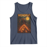 Wendigo Tank Top Halloween Cryptid Horror Mythical Creature - Wonder Print Shop