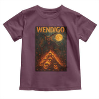 Wendigo Toddler T Shirt Halloween Cryptid Horror Mythical Creature - Wonder Print Shop