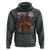Wendigo Hoodie Riding Skeleton Cryptid Occult Dark Fantasy - Wonder Print Shop