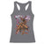 Wendigo Racerback Tank Top Riding Skeleton Cryptid Occult Dark Fantasy - Wonder Print Shop
