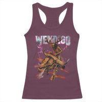 Wendigo Racerback Tank Top Riding Skeleton Cryptid Occult Dark Fantasy - Wonder Print Shop