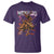 Wendigo T Shirt Riding Skeleton Cryptid Occult Dark Fantasy - Wonder Print Shop