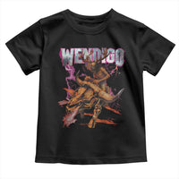 Wendigo Toddler T Shirt Riding Skeleton Cryptid Occult Dark Fantasy - Wonder Print Shop