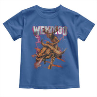Wendigo Toddler T Shirt Riding Skeleton Cryptid Occult Dark Fantasy - Wonder Print Shop