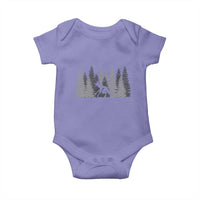 Wendigo Baby Onesie Mountain Trees Cryptid Occult Dark Fantasy - Wonder Print Shop