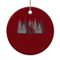 Wendigo Ceramic Ornament Mountain Trees Cryptid Occult Dark Fantasy - Wonder Print Shop