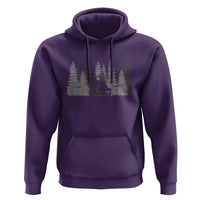 Wendigo Hoodie Mountain Trees Cryptid Occult Dark Fantasy - Wonder Print Shop