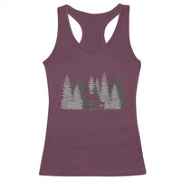 Wendigo Racerback Tank Top Mountain Trees Cryptid Occult Dark Fantasy - Wonder Print Shop