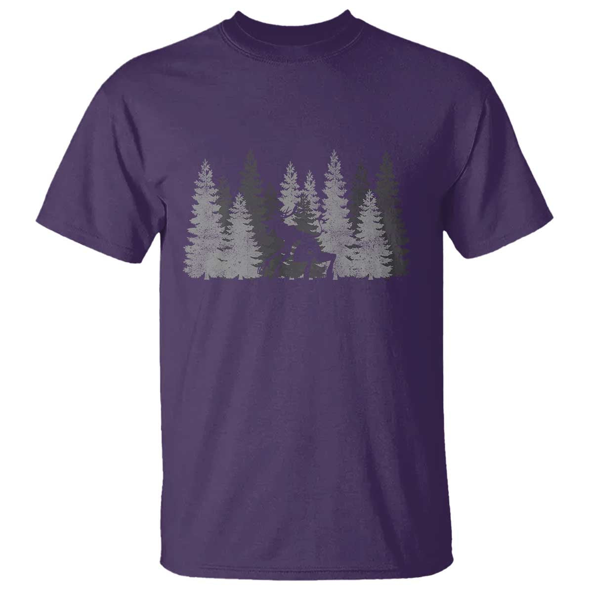 Wendigo T Shirt Mountain Trees Cryptid Occult Dark Fantasy - Wonder Print Shop