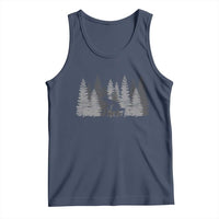 Wendigo Tank Top Mountain Trees Cryptid Occult Dark Fantasy - Wonder Print Shop