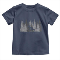 Wendigo Toddler T Shirt Mountain Trees Cryptid Occult Dark Fantasy - Wonder Print Shop