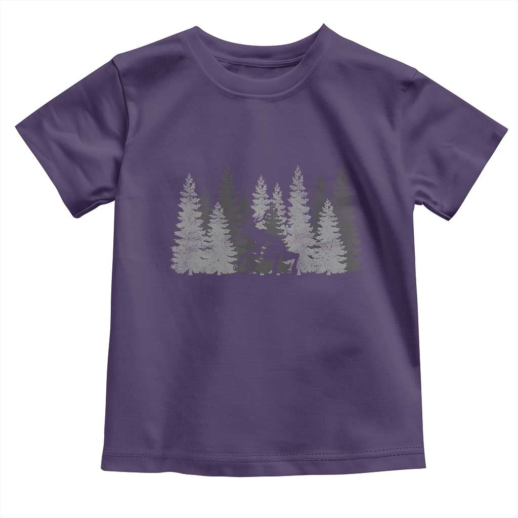 Wendigo Toddler T Shirt Mountain Trees Cryptid Occult Dark Fantasy - Wonder Print Shop