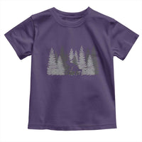 Wendigo Toddler T Shirt Mountain Trees Cryptid Occult Dark Fantasy - Wonder Print Shop