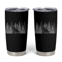 Wendigo Tumbler Cup Mountain Trees Cryptid Occult Dark Fantasy - Wonder Print Shop